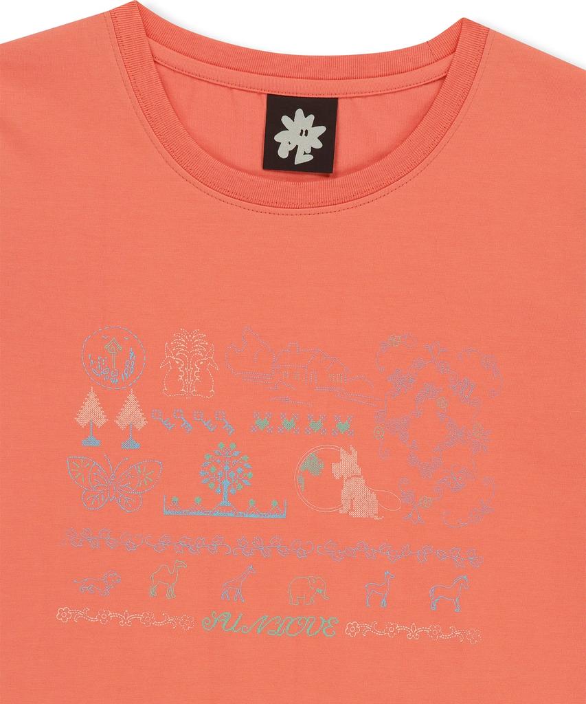 Sseonleobeutueo W Nature Sampler Tee Orange