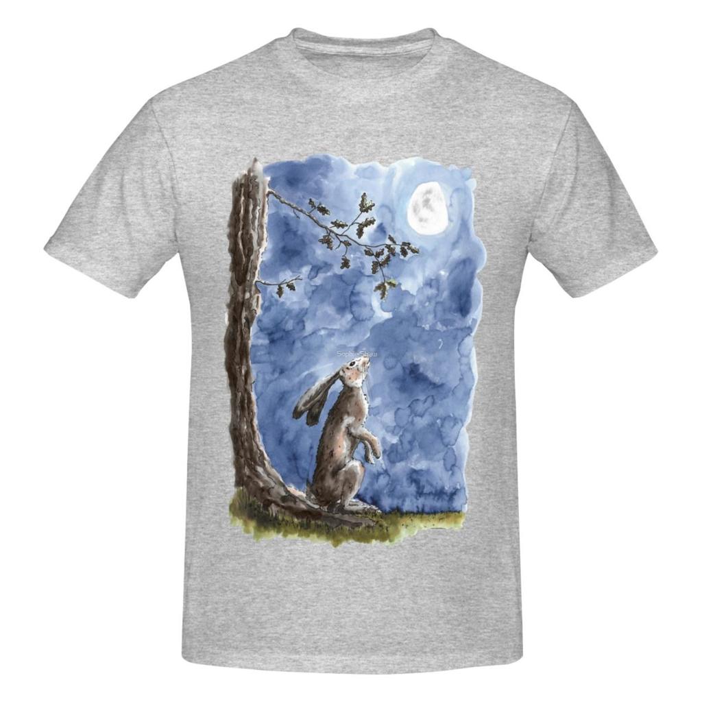 Bunny Howling To The Moon Awesome T Shirts Graphic Y2k Pops Tees Unisex Wounisex Tshirt Tops