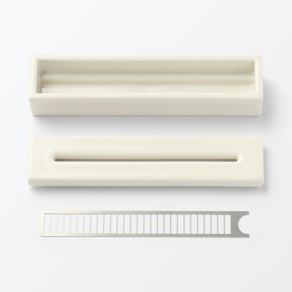 MUJI Kadidelnice pro ležící vonné tyčinky 105 x 23 x 23mm 84465345 Cca.