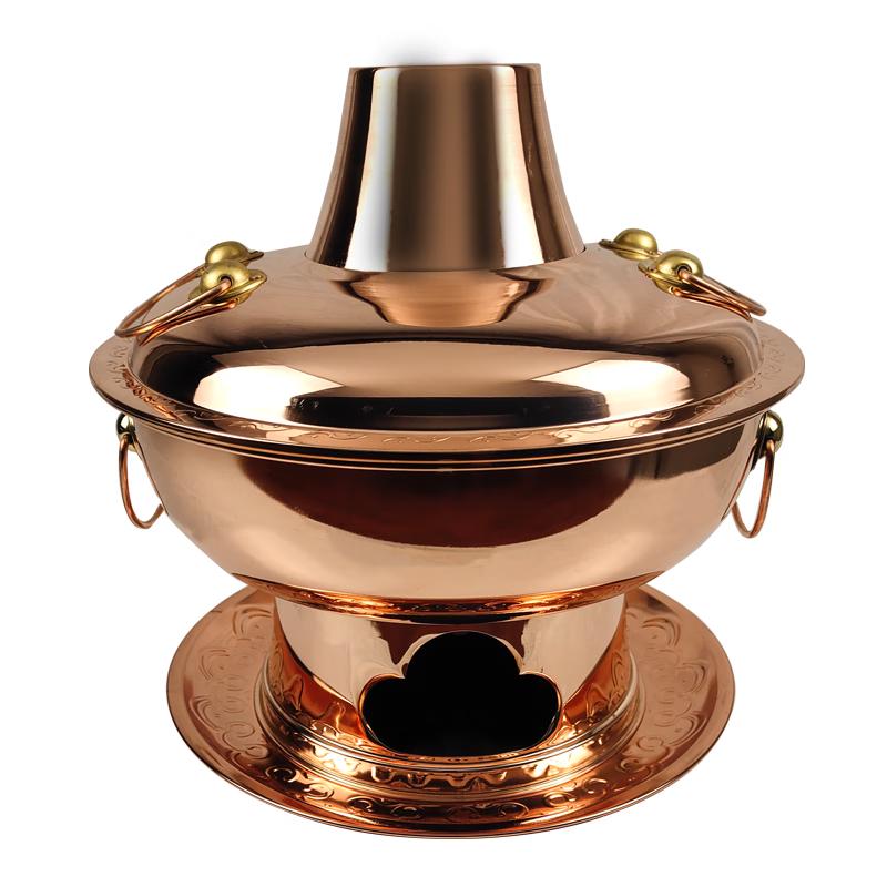 Guo Yiyuan Hand-Welded Traditional Copper Charcoal Hot Pot