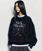 Nigaennikol Butterfly Signature Sweatshirt_Black Silver