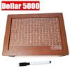 Euro Dollar Saving Money Box Handmade Wooden Cash Vault Piggy Bank with Money Goals Numbers for Kids Adults Gifts