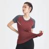 Women's Quick Dry Sport T-shirt Elastic Tights Breathable Workout Fitness Running Hiking Gym Clothing Shirt