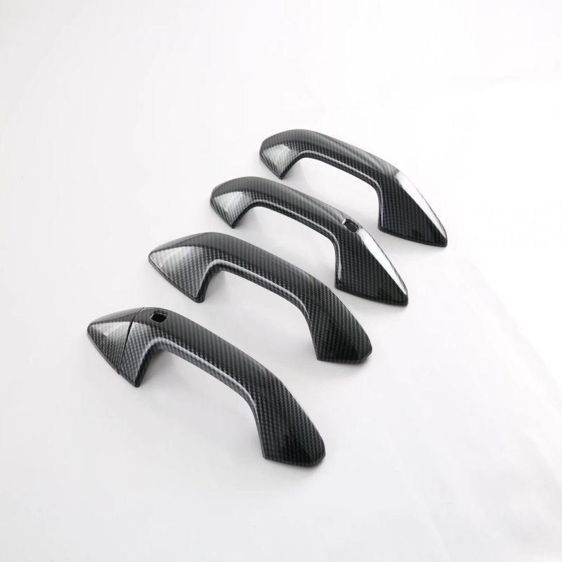Applicable22Kia Lion RunSPORTAGE NQ5Door Bowl Handle Carbon Fiber Pattern Body Handle Shell Decorative