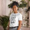 Stay Pawsitive Cat T-Shirt and Kids Shirt – Positive Cat Lover Graphic Tee