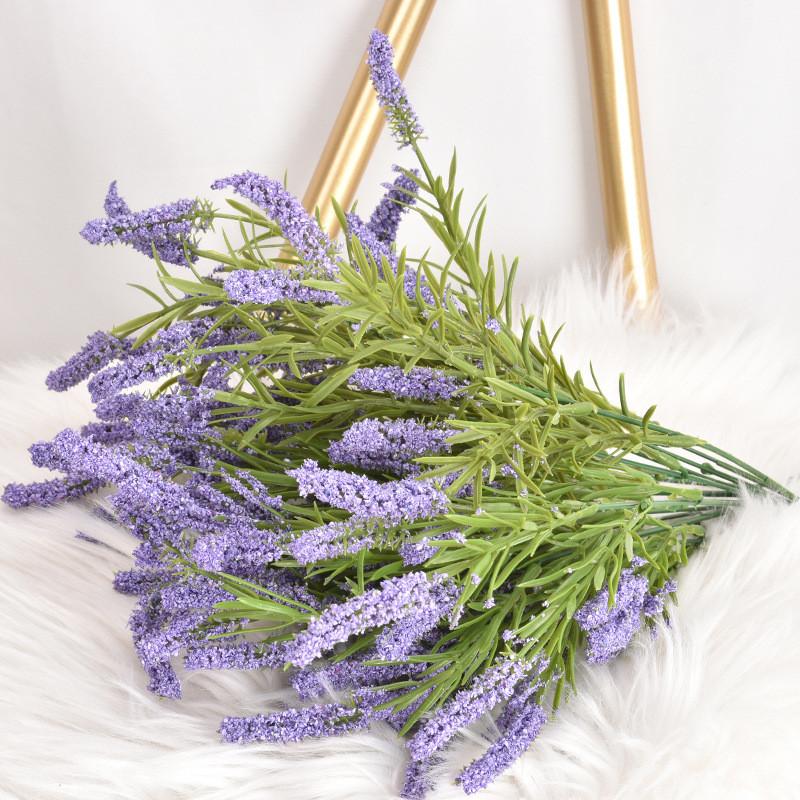 Lavandula Simulation Angustifolia Fake Flowers For Rural And Decoration Home