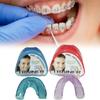 T4k Orthodontic Dental Retainer With Multicolor Silicone Guards Correction Teeth