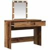Vintage Wood Makeup Table 100 x 40 x 130 cm Engineered Wood
