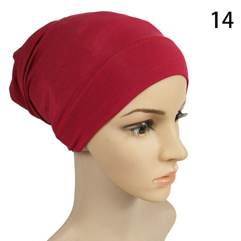 1Pcs Female Bonnet Modal Inner Hijab 