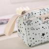 Large Capacity Pen Bag Star Print Stationery Bag Multi-functional Pencil Case  School Supplies