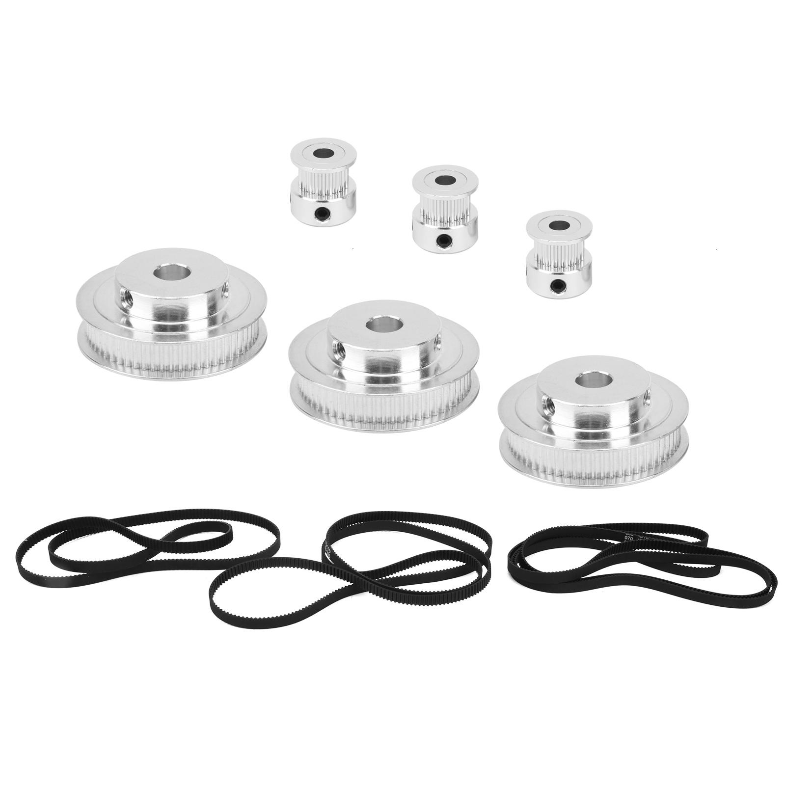 

3 Комплекта Шкивов ГРМ Отверстие 20 Зубьев 60 Зубьев 2GT610 852 1220 мм Ремни