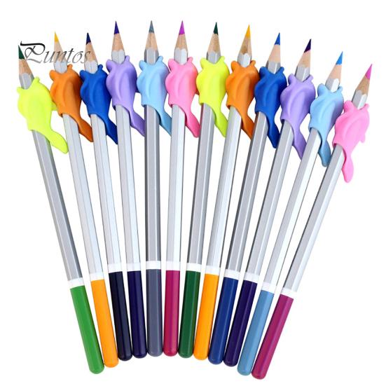 Dolphin Pen Grips Hold Writing Posture Correction Device Kid Student Stationery