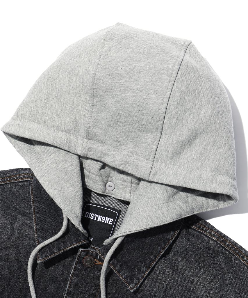 Distn9Ne Denim Trucker Jacket Grey (Lp1Ju031-072)