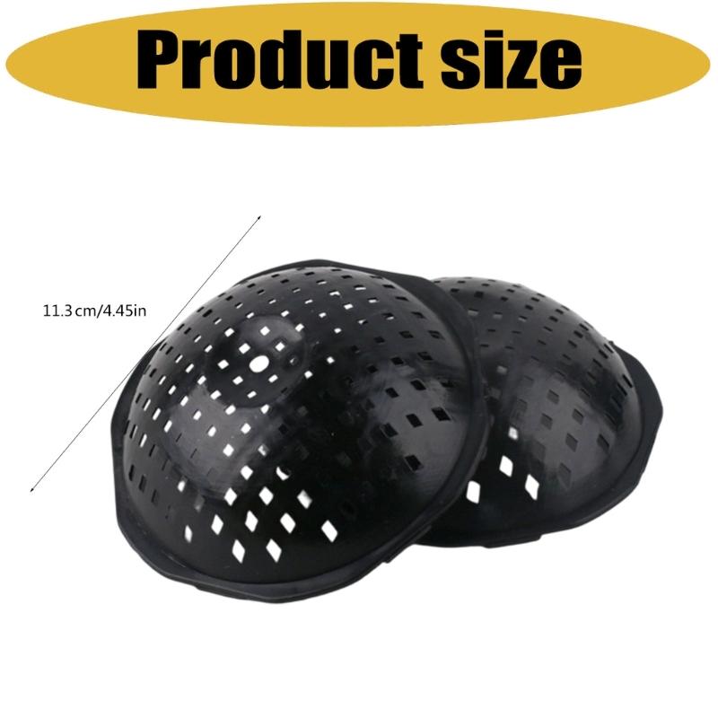 Plastic Pot Drainage Screens, 10Pcs Curved Inserts That Help Hold Potting Mix Inside While Water Passes Through for Indoor Container Gardening
