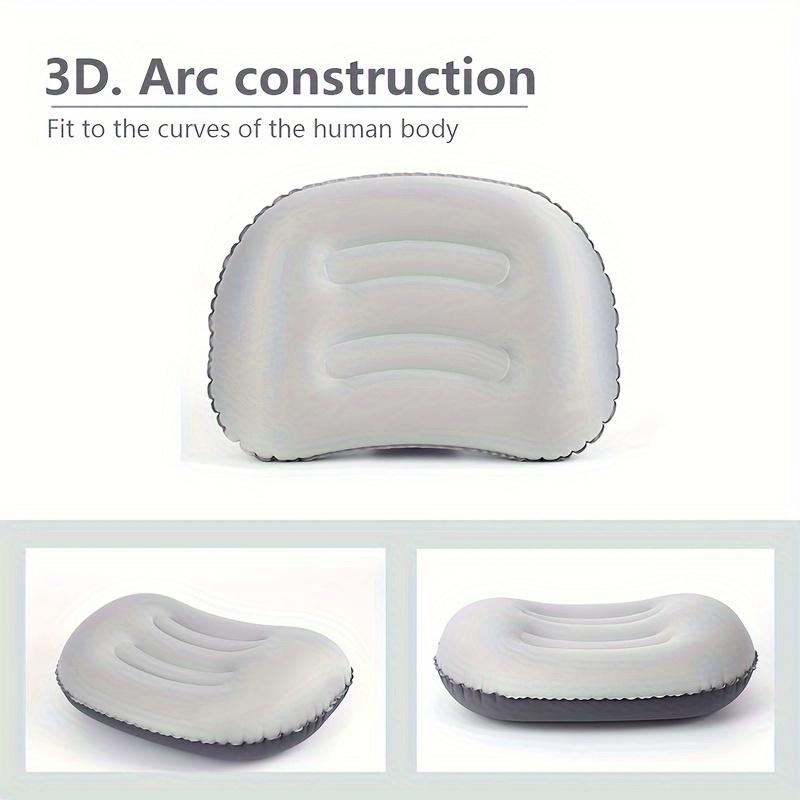 Camping Pillow With Ultralight Inflatable Pillow For Neck Lumbar Support Upgrade Backpacking Pillow