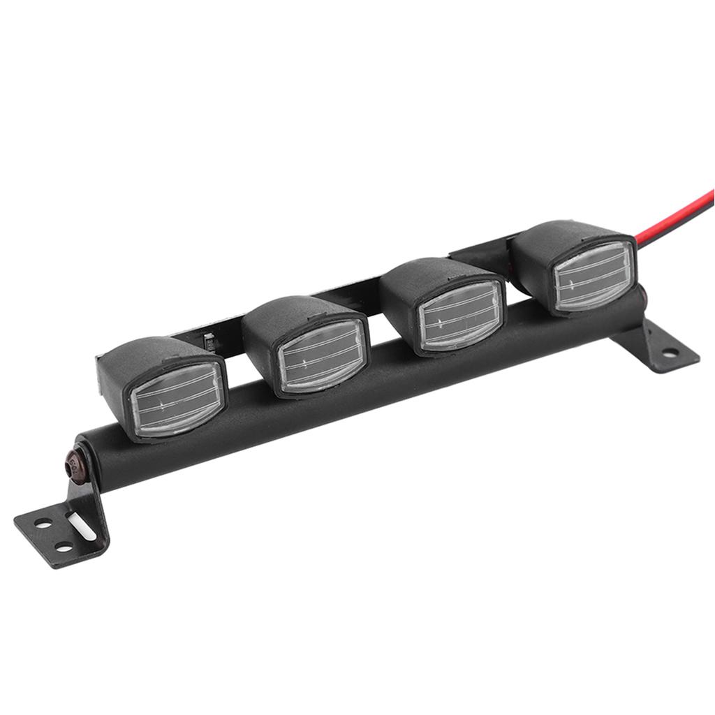 1 10 Scale RC Crawler Car Roof Light Bar Spotlights Fit for TRX4 90046 SCX10 Pull Car