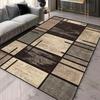 Geometric Pattern 3D Area Rugs for Living Room and bedroom decor Washable Carpets with Non-slip Backing European Inspired Mats