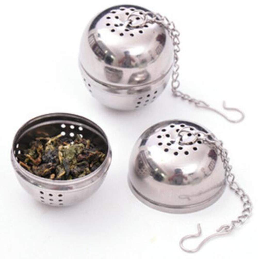 

HJ Tea Strainer, Stainless Steel, Heat-Resistant and Rust-Resistant, for Straining Tea Leaves (Set of 3)