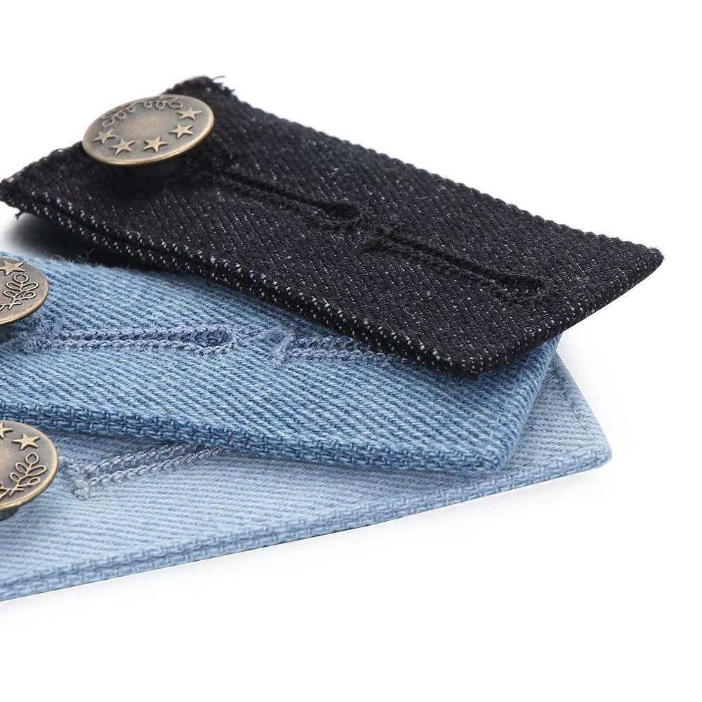 Denim Clothe Waist Extension Snap Adjustable Button Extenders Trousers Accessories