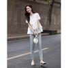 Demana Lightweight Sorona Ruffle Trim Short Sleeve T-Shirt