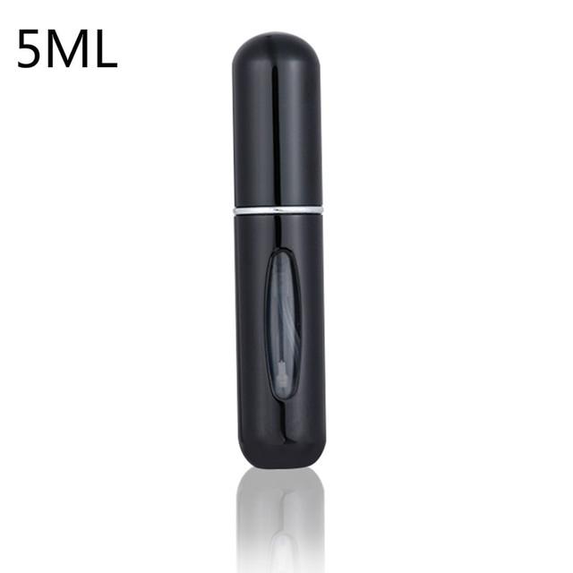 8 ml/6 ml/5 ml mini flakon újratölthető parfüm spray permetező illatpumpával Üres kozmetikai tartályok hordozható porlasztó palack