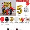 41Pcs Poker Hearts Q Foil Balloons Dice Foil Ballon Casino Theme Party Adult Birthday Decor Las Vegas Party Poker Theme Party
