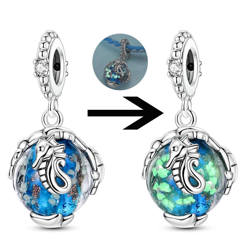 New Summer Ocean Copper Plated Sea Turtle Starfish Shell Fit Original Bracelet Diy Woman Jewelry