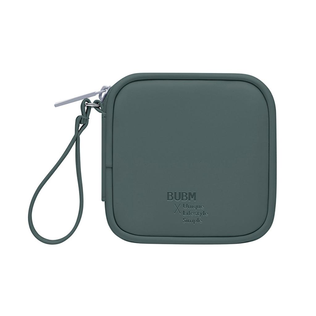 PU Cable Organizer Bag Waterproof with Multiple Compartments for Charging Cables Data Cords and Earphones