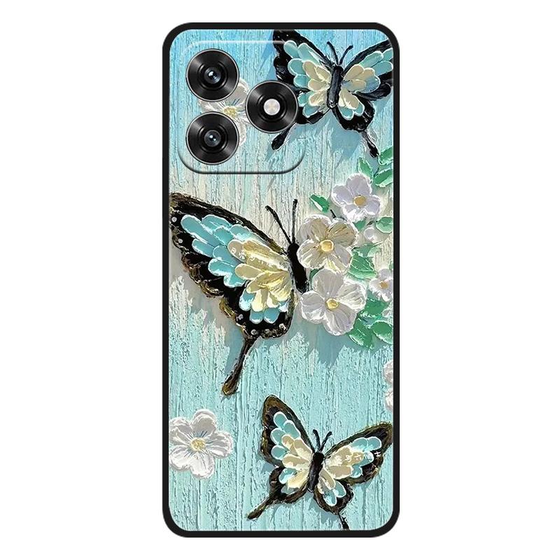 Etui do Honor X5C Plus NLA-LX1 Luksusowe Malowane Marmurem Pokrowiec Przezroczyste Silikonowe Etui Do Honor X5C X 5C HonorX5C Plus 4G Miękkie Torby