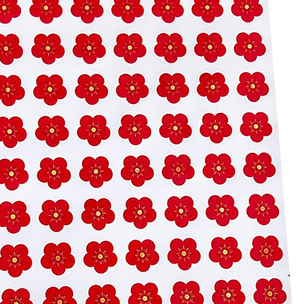 800pcs Reward Stickers Little Red Flowers Reward Stickers Students Self Adhesive Stickers for Kinder