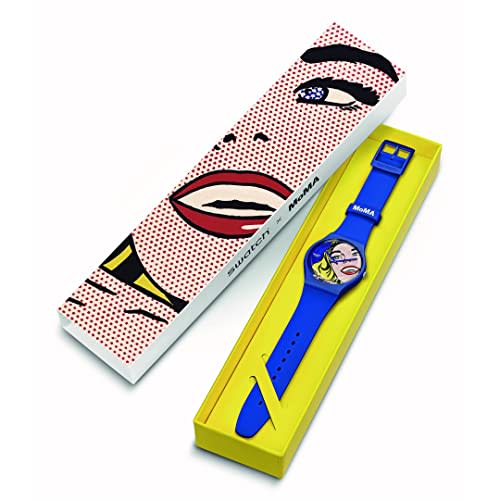 Swatch Girl by Roy Lichtenstein, The Watch New Gent SUOZ352