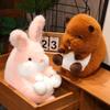 20/30/40cm Cute Dog Fox Rabbit Groundhog Plush Toys Stuffed Animal Puppy Doll Toy Sleep Pillow Children Birthday Gift Home Decor