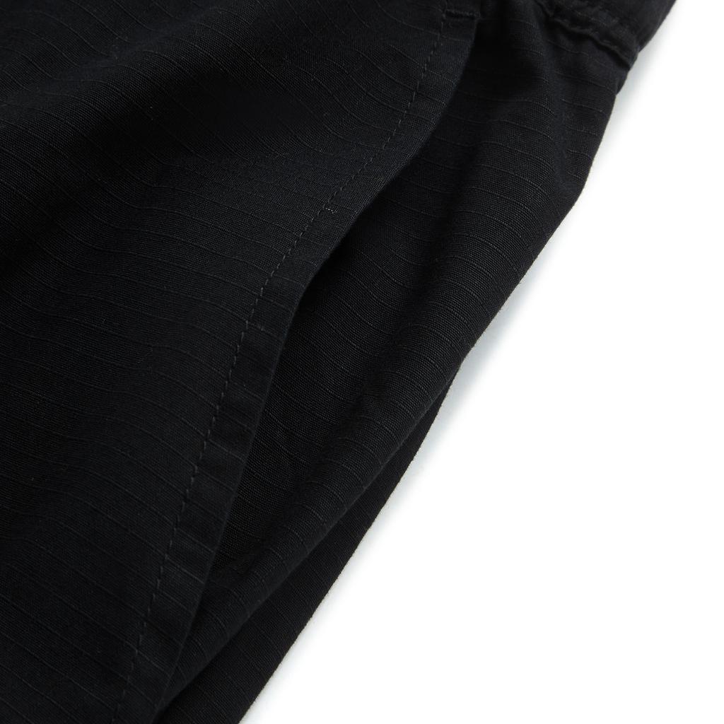 Li Ning Sports Lifestyle Series Solid Color Loose Mid Waist Straight Leg Sports Pants Men Bottoms Black AKXU531-2