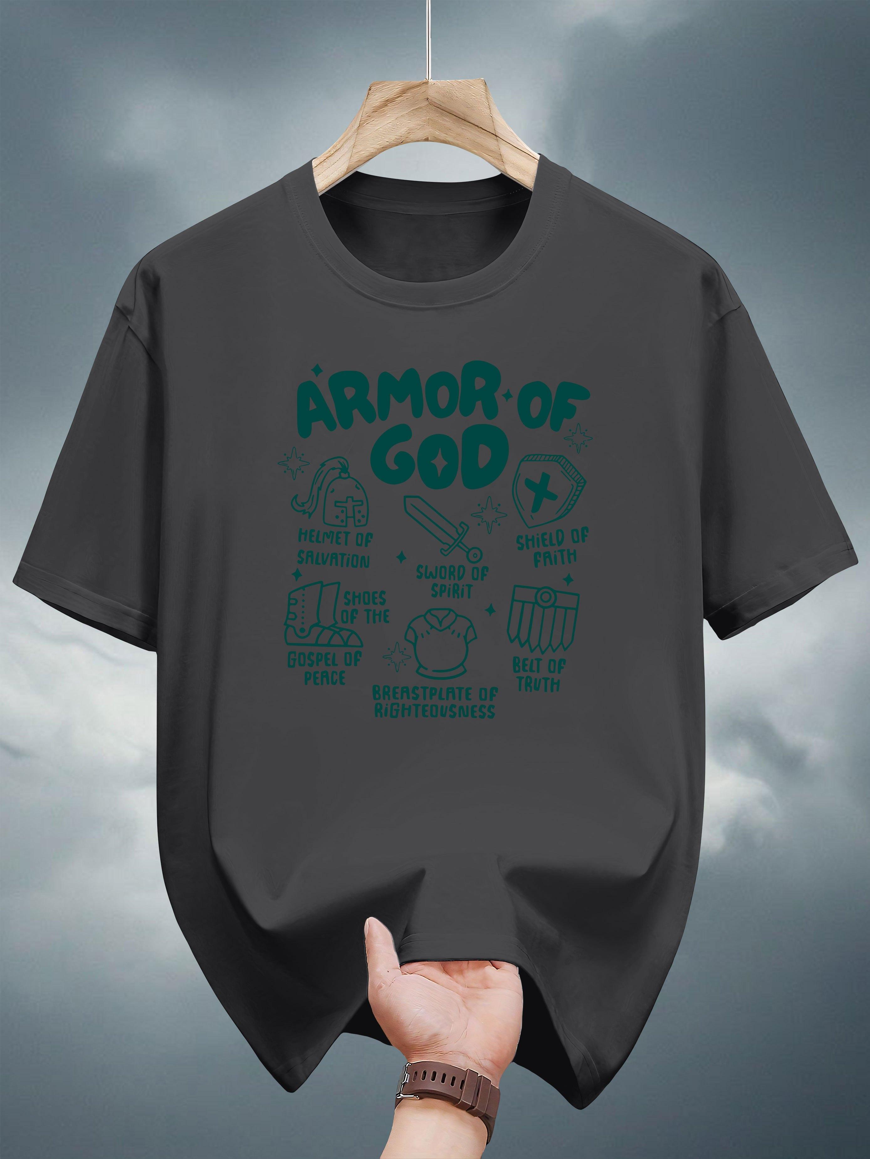 Graphic T-shirt - Armor of God Print M