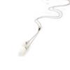 Les Trésors De Lily [I9894] - White 'Eva' Silver Necklace