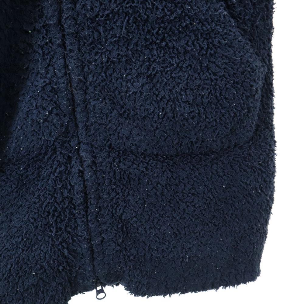 BAREFOOT DREAMS Long Sleeve Zip Hoodie S Navy for Ron Herman Fluffy Women Used