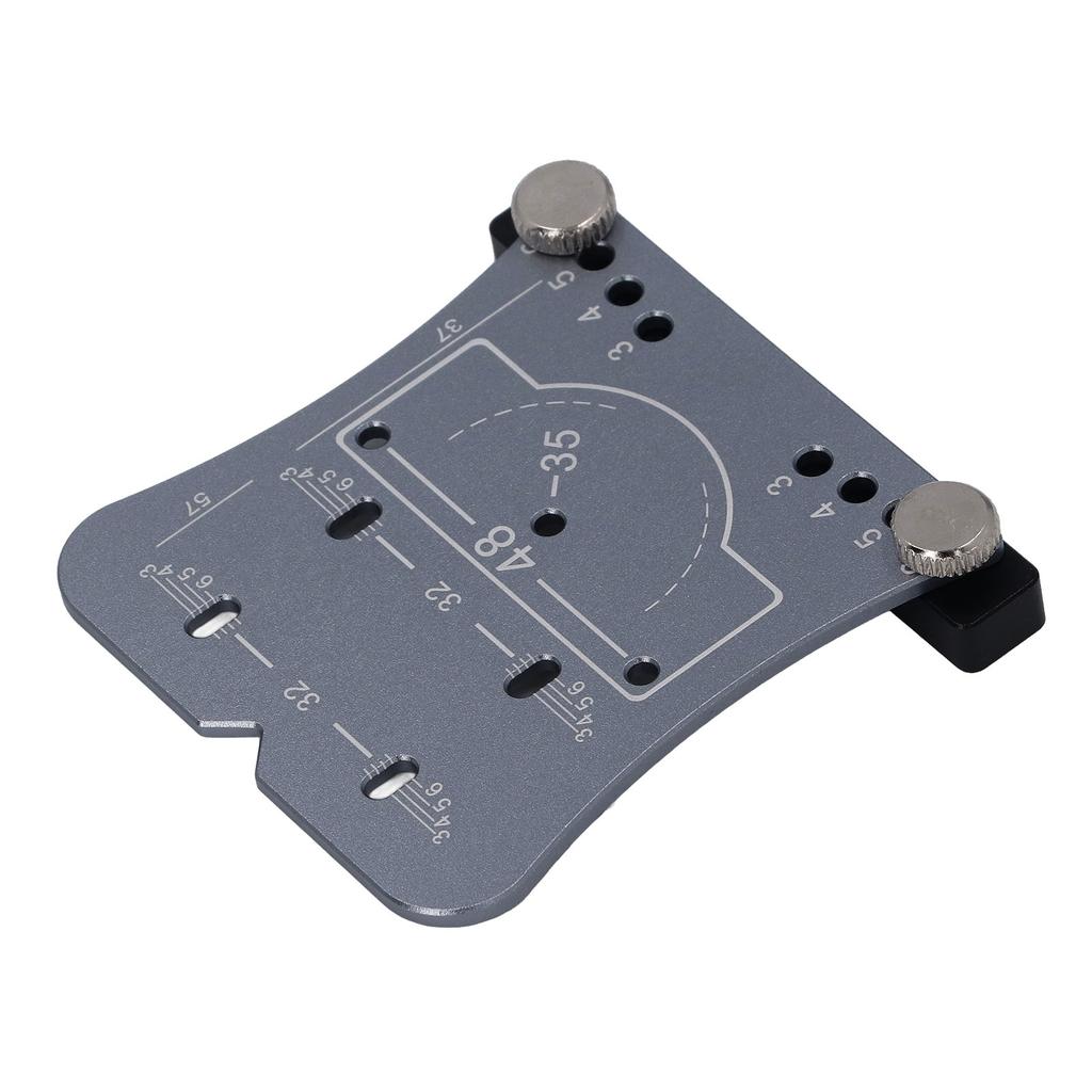 35mm Scharnierbohrlehre Aluminiumlegierung Bohrschablone Holzbearbeitung Stanzlokalisierer für Schrank