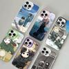 Чехол для телефона с аниме G-Girls Last Tour Movie для iPhone 17 16 15 14 11 12 13 Pro Max Plus Pro Цветной Серебристый Чехол