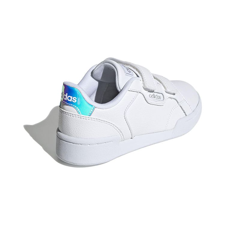 Adidas Neo Roguera Non-Slip Durable Low-Top Kids Skate Shoes Kids Sneakers White FW3293