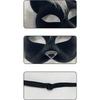 Weiche Katzen-Gesichtsmaske für Cosplay und Halloween-Partys Party-Karnevalsmaske mit verstellbarem Gummiband Angenehm zu tragen