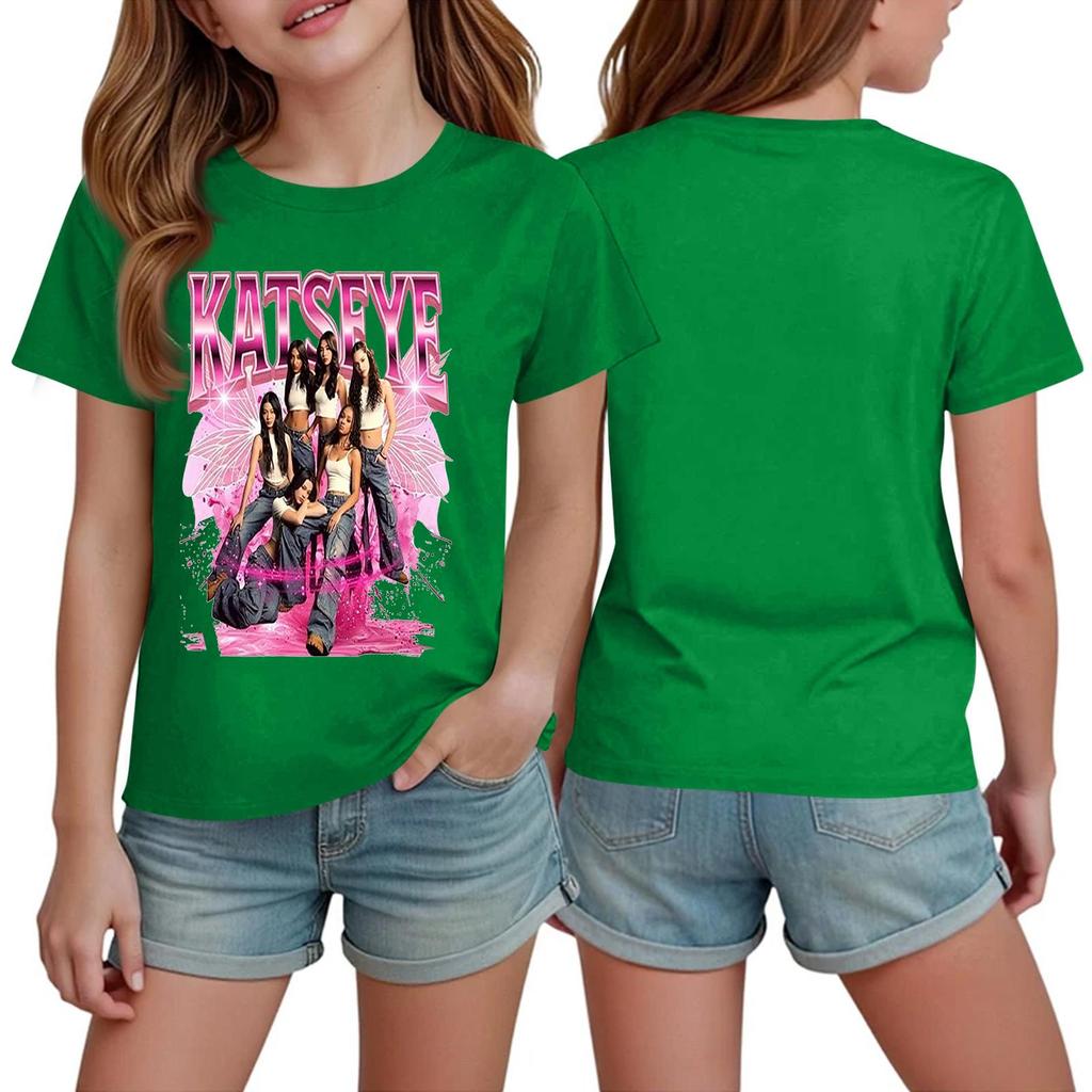 Kids Unisex Fashion Short Sleeve T-Shirt for Boys and Girls