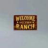 Vintage Farmhouse Metal Tin Sign 30x20cm Funny Cowboy Ranch Room Decor Wall Plaque