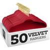 Zwarte Velours Antislip Multifunctionele Anti-Kreuk Kledinghanger voor Volwassenen