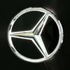 Для Mercedes benz W204 W205 W213 W177 W176 W218 W253 GLE GLC GLS W206 VITO W447Світний значок на решітку 3D Опукла зірка Передня емблема