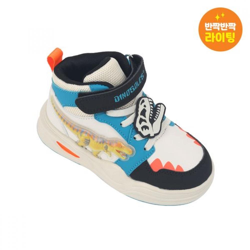 Dinosoles 25fw LighT Up Sneakers T Rex skeleTon Mid