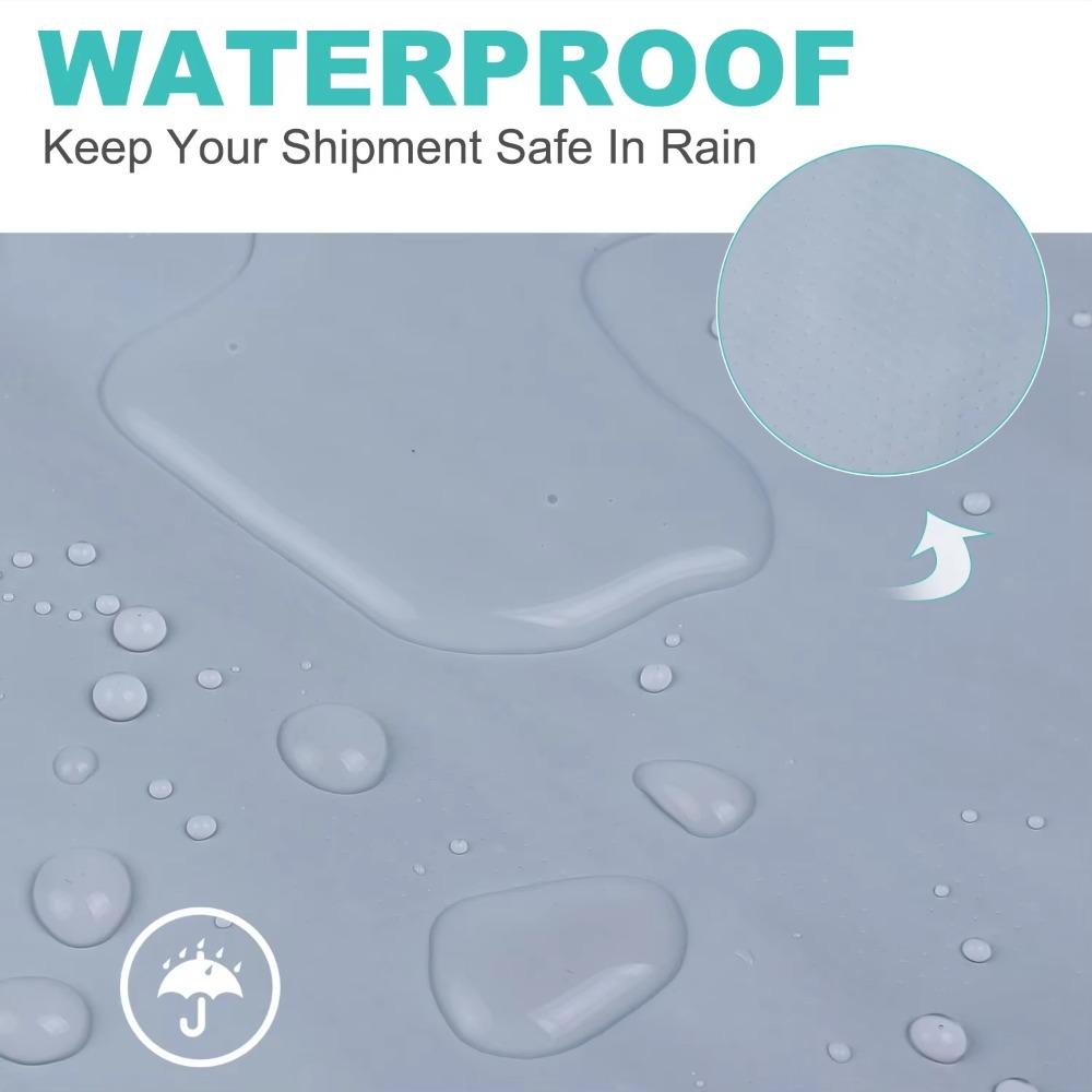 100pcs Waterproof Packaging Bag Sealing Sealed Express Mail Bag For Transportation Mailing