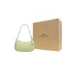 New COACH Teri Leather Shoulder Bag, Handbag, Shoulder Bag Medium Size Women's Green CJ608-SVM97