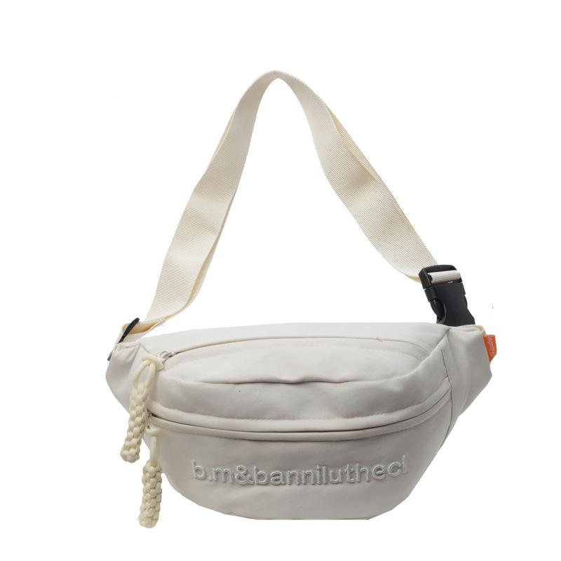 Chest Bag Men Women's Crossbody Bag Waist Bag Student Embroidered Satchel