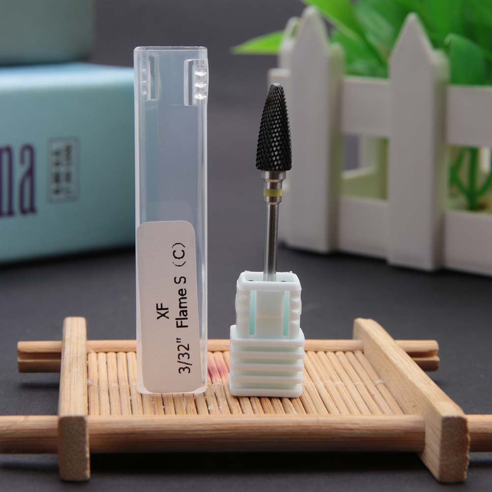 5 Types Ceramic Cylinder Shape Grinding Head Nail Drill Bit for Nail  Polishing Manicure Tools