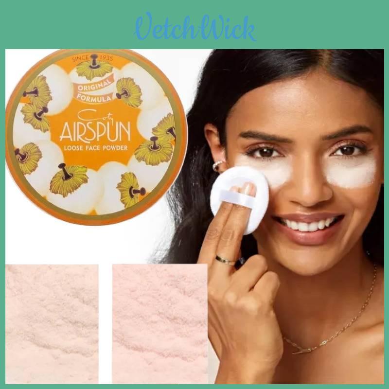 Taticoty Airspun Cipria Libera Viso 65g Per Un Finish Opaco Impeccabile E Lunga Tenuta